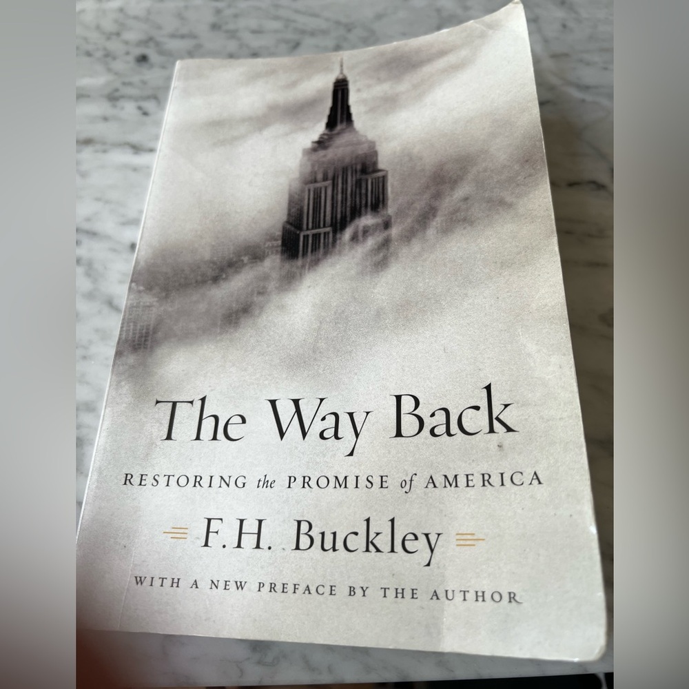 “The Way Back” paperback book